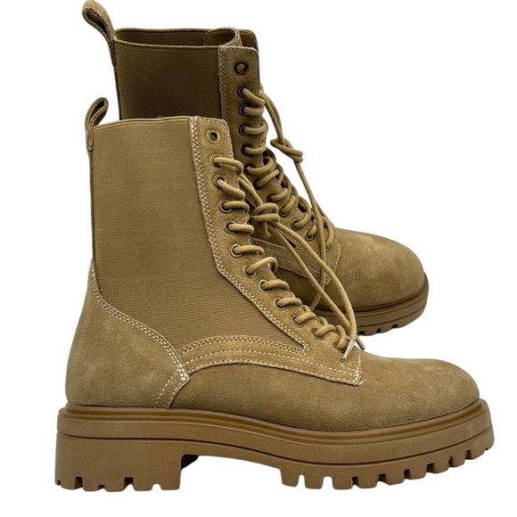 Steve Madden Kenny Lug Sole Boots Size 8.5 - Picture 5 of 16